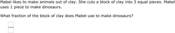 IXL - Fractions of a whole: word problems (Class V maths practice)