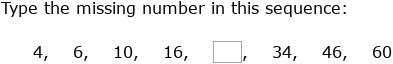 IXL - Number sequences: mixed review (Class V maths practice)