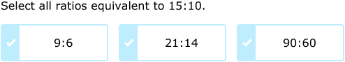 Ixl Identify Equivalent Ratios Class Viii Maths Practice