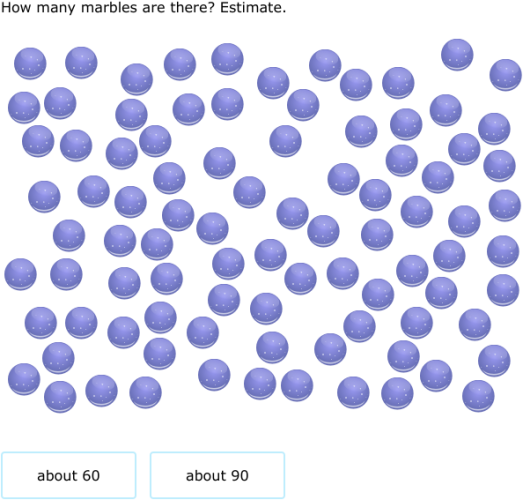 IXL - Estimate to the nearest ten (Class II maths practice)