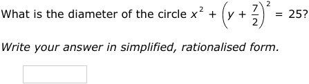 IXL - Find the radius or diameter of a circle (Class XI maths practice)