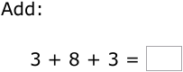 IXL - Add three numbers - use doubles (Class I maths practice)