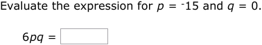 IXL - Evaluate variable expressions involving integers (Class IX maths ...