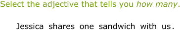 IXL - Identify the adjective that describes the noun (Class III English ...