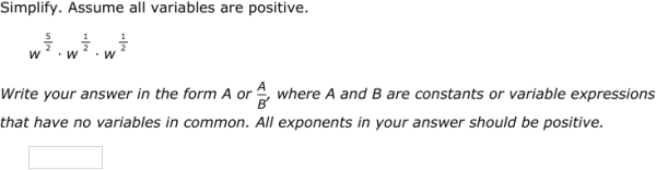 IXL - Simplify expressions involving rational exponents I (Class IX ...