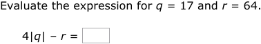 IXL - Evaluate variable expressions involving integers (Class X maths ...
